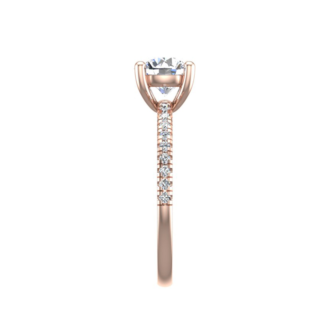 Kennedy Pave Engagement Ring